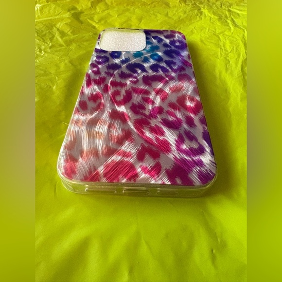 Colorful Leopard Print IPhone 13 Pro Max Phone Case - Picture 3 of 5